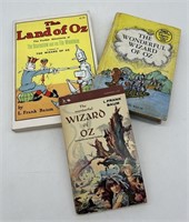 1904 The Land of Oz, 1965 Paperback & 1970 HC Wond