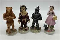 Seymour Mann Ceramic Wizard of Oz Figurines (4)