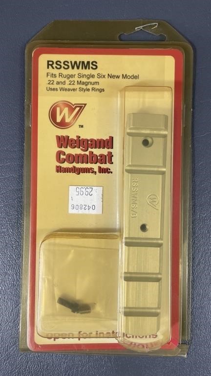 Weigand Combat .22/.23 Magnum Gun Mount #RSSWMS