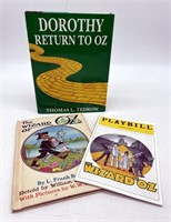 Playbill Wizard of Oz, HC 1984 The Wizard of Oz &