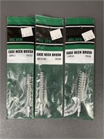 Three RCBS Case Neck Brushes
