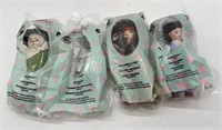 (4) MAdame Alexander Wizard of Oz Happy Meal Toys