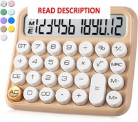 $13  Calculator 12 Digit  5.7*5in Display (Beige)