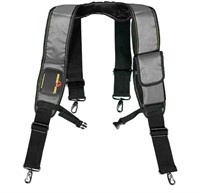 MagnoGrip Padded Suspenders with Smart Phone Pouch