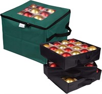 $30  ProPik Ornament Storage Box  3 Trays (Green)