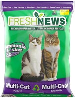 Fresh News Multi-Cat Non Clumping Paper Cat Litter
