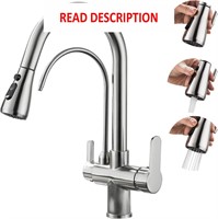 $87  3in1 Faucet Water Filter - Hot/Cold Mixer