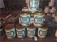7 cans Quaker State super blend hd Sae 10w-20w-30