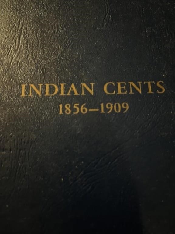 INDIAN CENTS STARTER ALBUM (27 COINS)