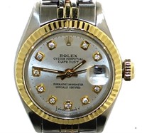 Rolex Oyster Perpetual Datejust 26 w/Diamond