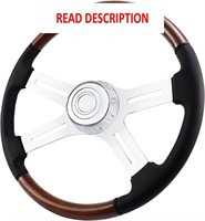 $140  18 Solid Wood Steering Wheel for Trucks