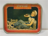 1940 Coca-Cola Serving Tray
