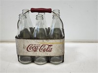 Coca-Cola 6 Pack Carrier with Bottles