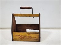 Wooden Coca-Cola 6 Pack Carrier
