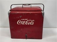1950's Coca-Cola Picnic Cooler with Tray