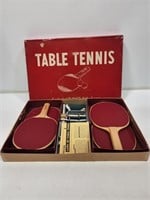 Vintage Coca-Cola Table Tennis Set