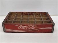 1972 Coca-Cola Wooden Bottle Crate