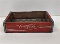 1970 Coca-Cola Wooden Bottle Crate
