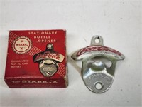 NOS Starr X Coca-Cola Bottle Opener with Box