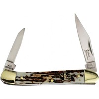Frost Little Copperhead Resin Stag Knife