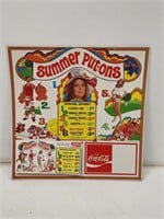 1980's NOS Coca-Cola Easel Back Store Display