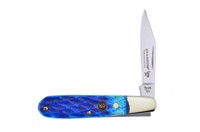 Hen & Rooster Blue Pickbone Barlow Knife