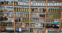 Wall of Canning Jars