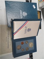1987 Prestige Coin Set, w/ silver proof coin