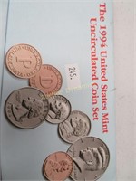 1994 Mint Uncirculated coins, Denver Mint