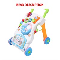 $30  2 in 1 Baby Walker with Music  Push Toys