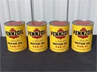 4 Quarts Pennzoil SAE 30 Motor Oil (full)