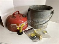 Heavy Metal Bucket, Eagle Gas Can & Replacement