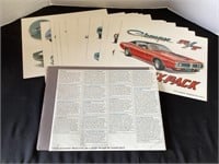 Ready to Be Framed 16 Dodge Car Posters