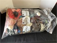 Bag of Mixed Yarn; Assorted Materials & Sizes