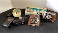 3 Vintage Film Cameras