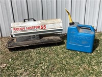 Reddy Heater 55 & Kerosene Can