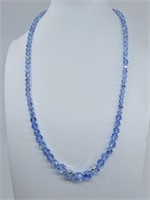 SHERMAN, Blue Crystals Aurora Borealist Necklace
