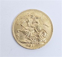 Great-Britain, 1911 Gold Sovereign
