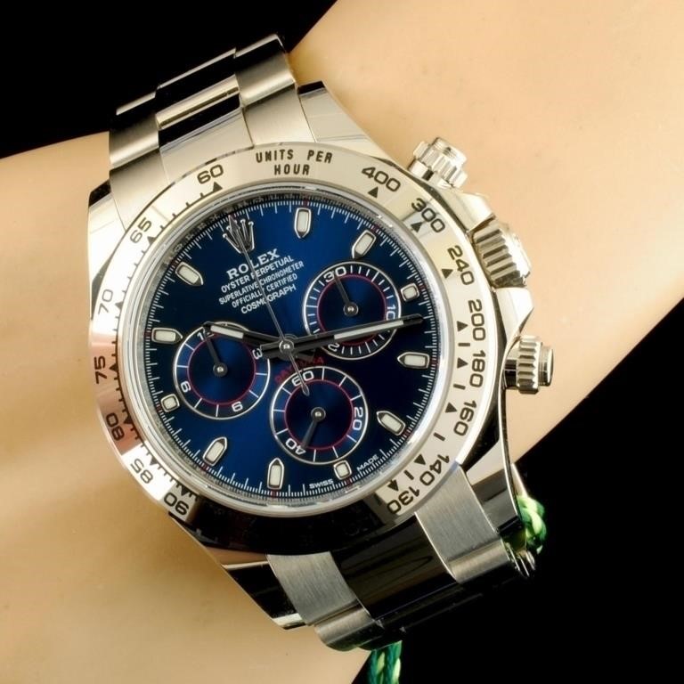 Elegant Rare Jewelry Items and Rolex Watches