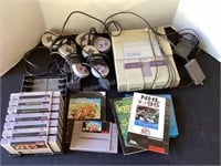 Super Nintendo System and Games