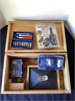 Dremel Engraver and Wood Box