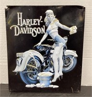 13"x15” Metal Harley-Davidson Sign