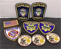 9 Badges/Patches