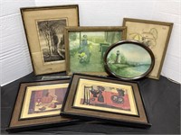 Vintage Pictures & Frames