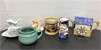 6 Vintage Pottery Pieces