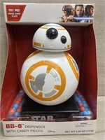 Star Wars BB8 Dispenser w/ Candy Pieces - Works -