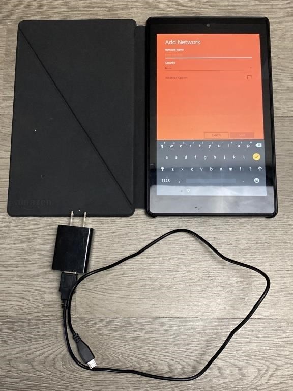 Amazon Fire HD 8 7th Generation w/ Case & C