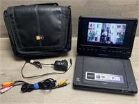 Sony Portable DVD Player w/ Case & Cords - T