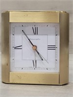 Vtg Tiffany & Co Swiss-Made Alarm Clock