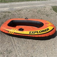 Intex Explorer Blow Up Boat 2 Person - Holds Air